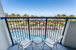 Beautiful Views of the Ocean from the Balcony
