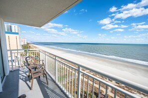 Beautiful View from Large Balcony!