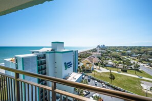 Enjoy Views of the Ocean from the Balcony