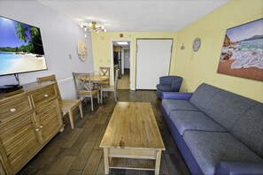 Large Living Area with Views of the Ocean, Beautifully Decorated