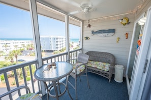 Screened In Porch with Views of the Ocean