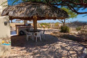 Palapa house El dorado Ranch San Felipe mountain side rental - Palapa area