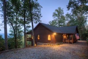 Hummingbird Haven - Front Exterior - Pet Friendly North Georgia Cabin Rental