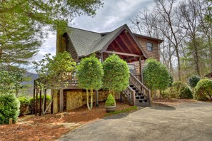 Higher Ground - Charming Pet Friendly Blue Ridge Mountain View Cabin Rental