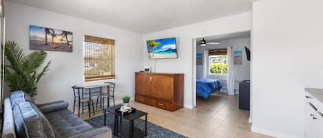 View of the living room upon entering