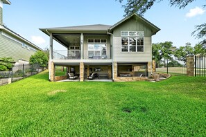 Lots of yard for family fun and games.