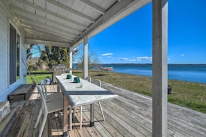 Private Deck | Gas Grill | Fire Pit | Waterfront Yard