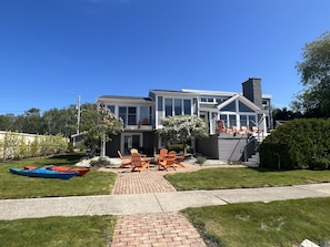 View from the dock.