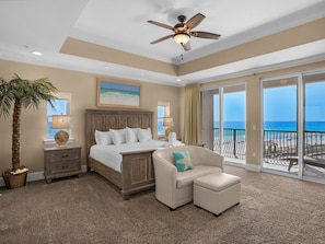 Primary Bedroom with Gulf Views