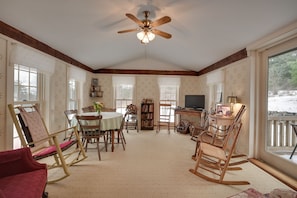 Family Room | 1,600 Sq Ft | Flat-Screen TV w/ DVD Player