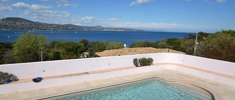 Swimming pool from terrace