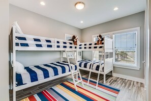 Fun and comfy! The perfect spot for kids or friends to rest after a day at the beach.