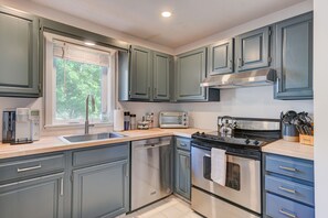 Fully Stocked Kitchen