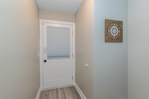 Entryway into unit C. 