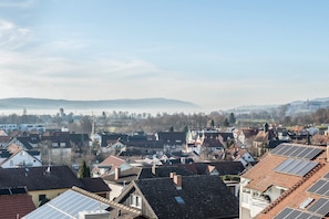 Blick von der Unterkunft