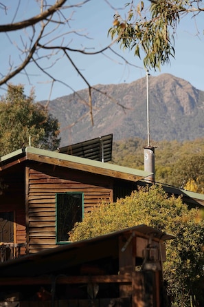 Wake up to mountain views and cozy cabin charm at Cirque 5.