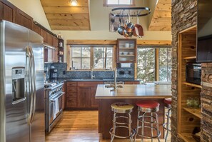 Fully Stocked Kitchen