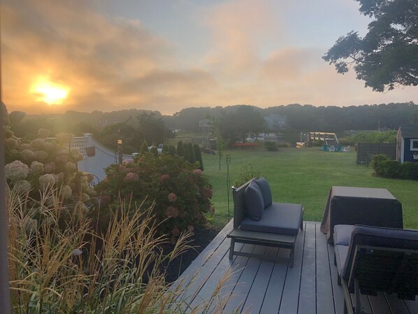 Expansive family compound with separate living areas and abundant lawn & water