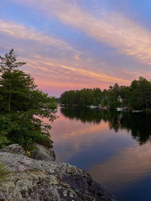 Can't beat the sunsets at Sunny Lake.
