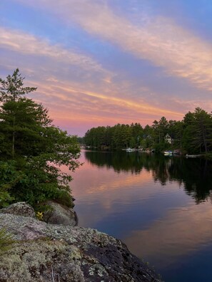 Can't beat the sunsets at Sunny Lake.
