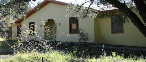 Front entrance to the house.