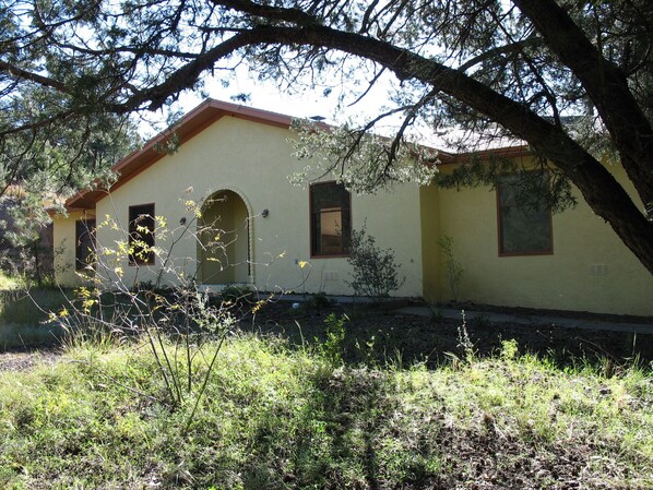 Front entrance to the house.