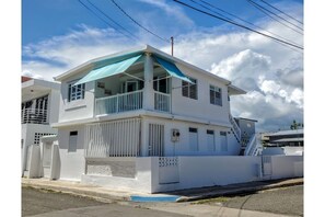 Corner property beach house