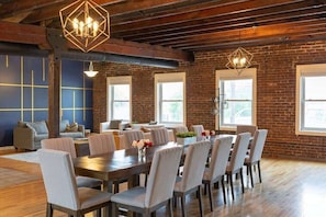 Gather around after a day exploring Louisville attractions and Bardstown bourbon. Our cozy space is perfect for sharing stories and drinks.