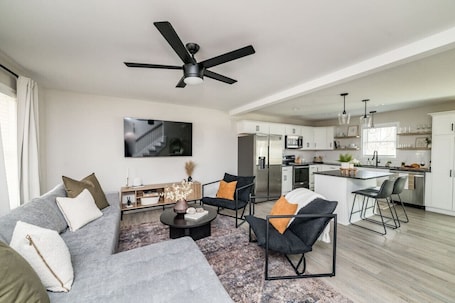 Step into a beautifully designed living space, flooded with natural light and furnished with modern amenities.