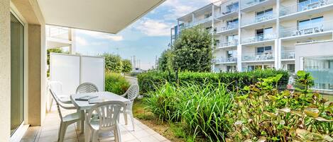 This apartment may feature a balcony or a terrace.