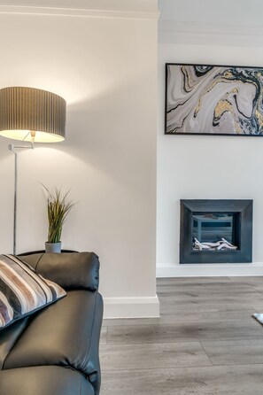 Remote control electric fire