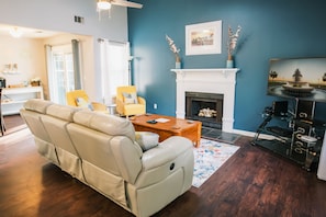 Enjoy the comfort, functionality, and aesthetic appeal of this lovely vacation home.