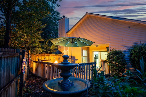 Step outside and experience the magic of feeling like you've traveled to another world.