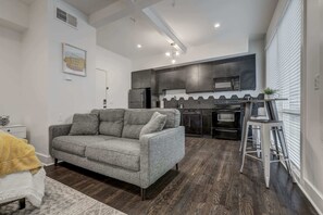 A cozy corner for quiet moments and conversations.