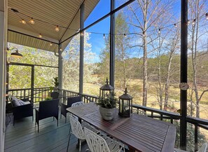 Screened Porch off the Great Room Overlooking the 14th hole