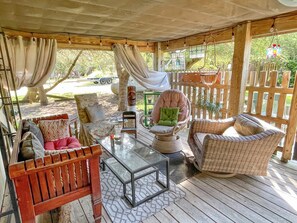 Sitting Area Under the House