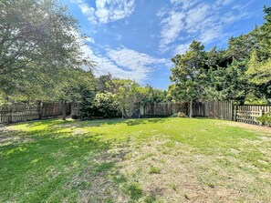 Large Fenced Yard