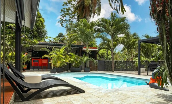 Swimming pool view