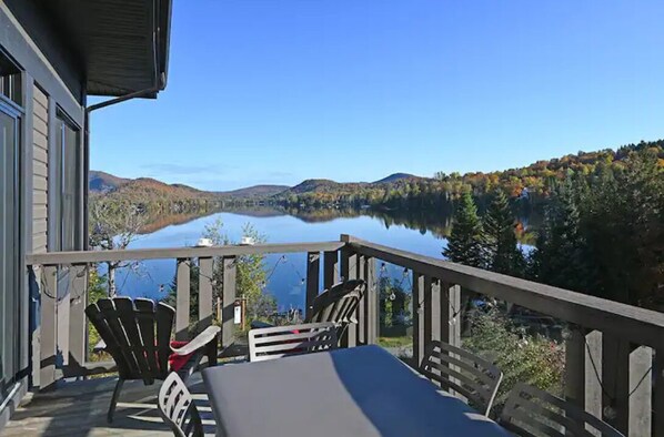 Magnificient view from our private, intimate patio