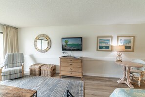 Flatscreen TV with Roku Streaming