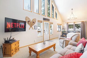 Welcome to our mountain cabin! Plenty of space for everyone.