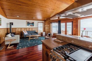 Wide open living space with incredible views of Puget Sound.