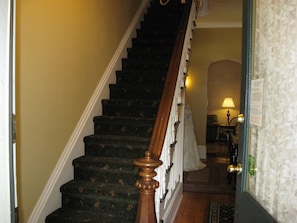Front Stairs to Bedrooms