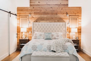 Guests LOVE the comfortable King bed.
