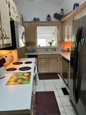 Upstairs kitchen 