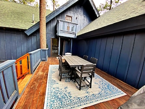 Outdoor eating area