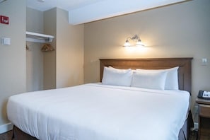 Get a peaceful night sleep in our cozy bedroom.