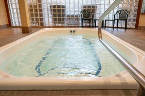 Enjoy the excellent on-site amenities including the indoor pool!