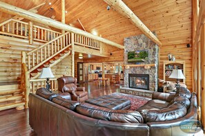 Spacious living room