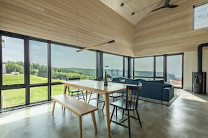 Dining/Living Room with a view